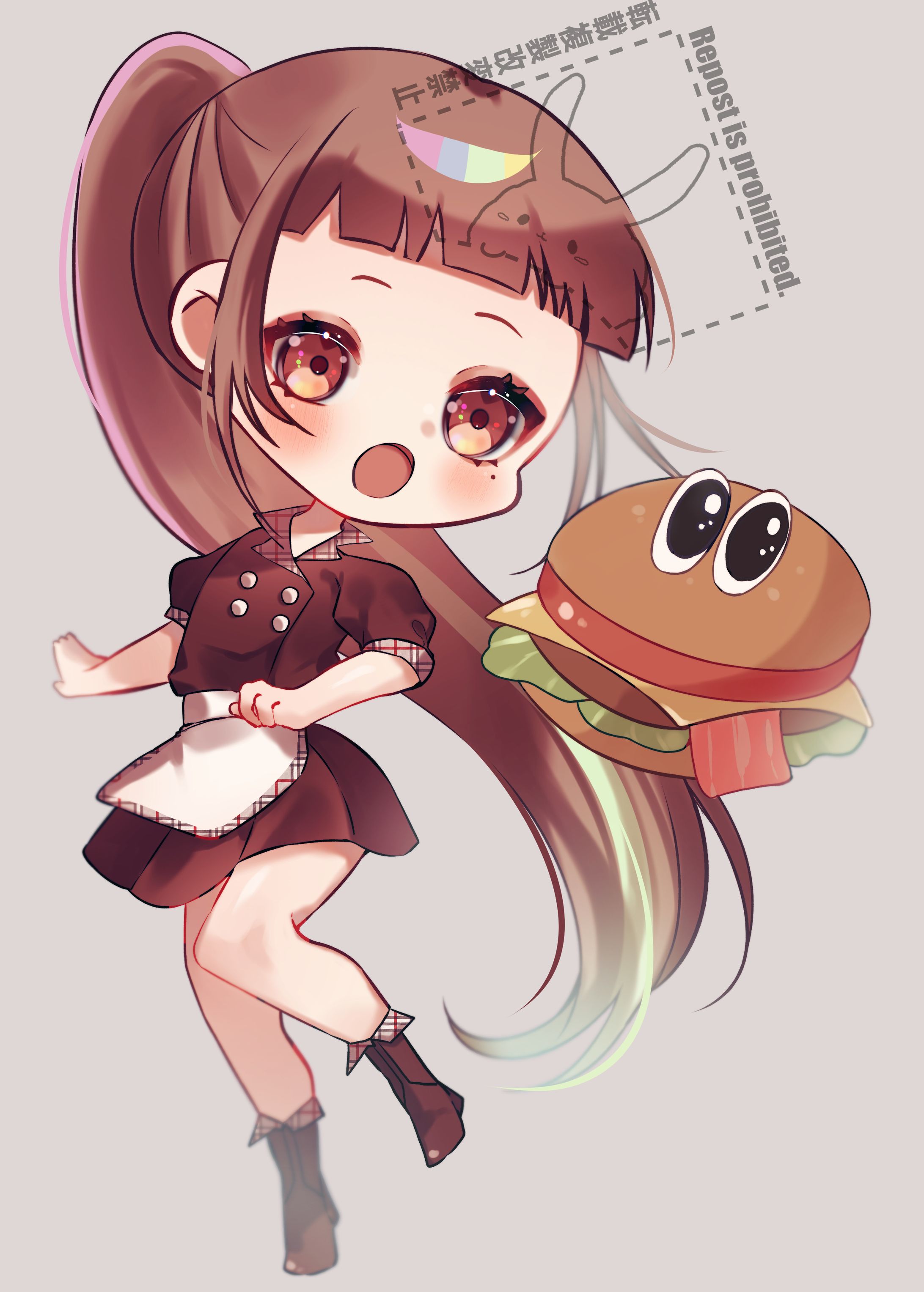 『お仕事』IRIAMライバー様特典用イラスト（4点）-1