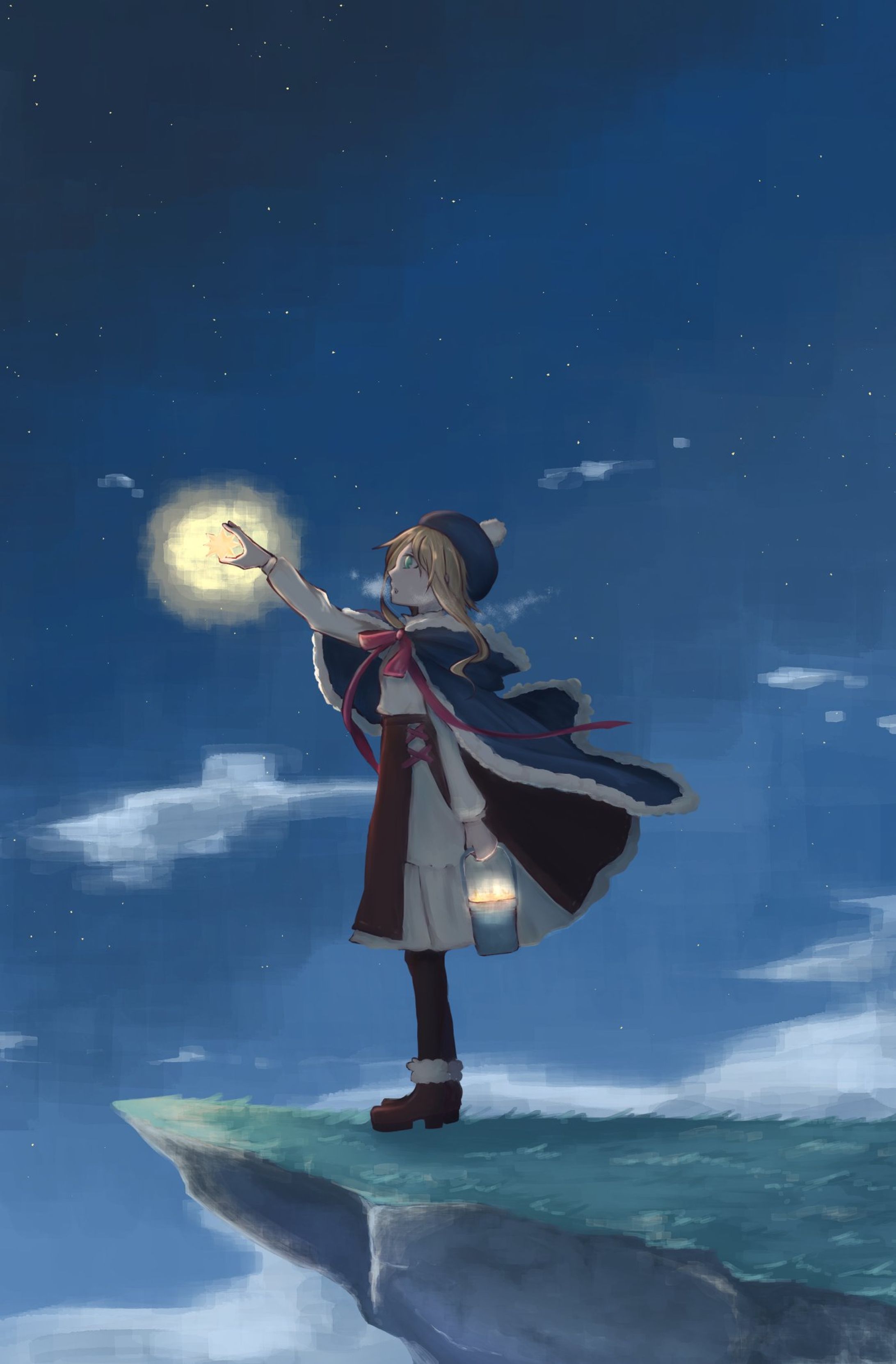 イラスト：星に手が届く場所-1