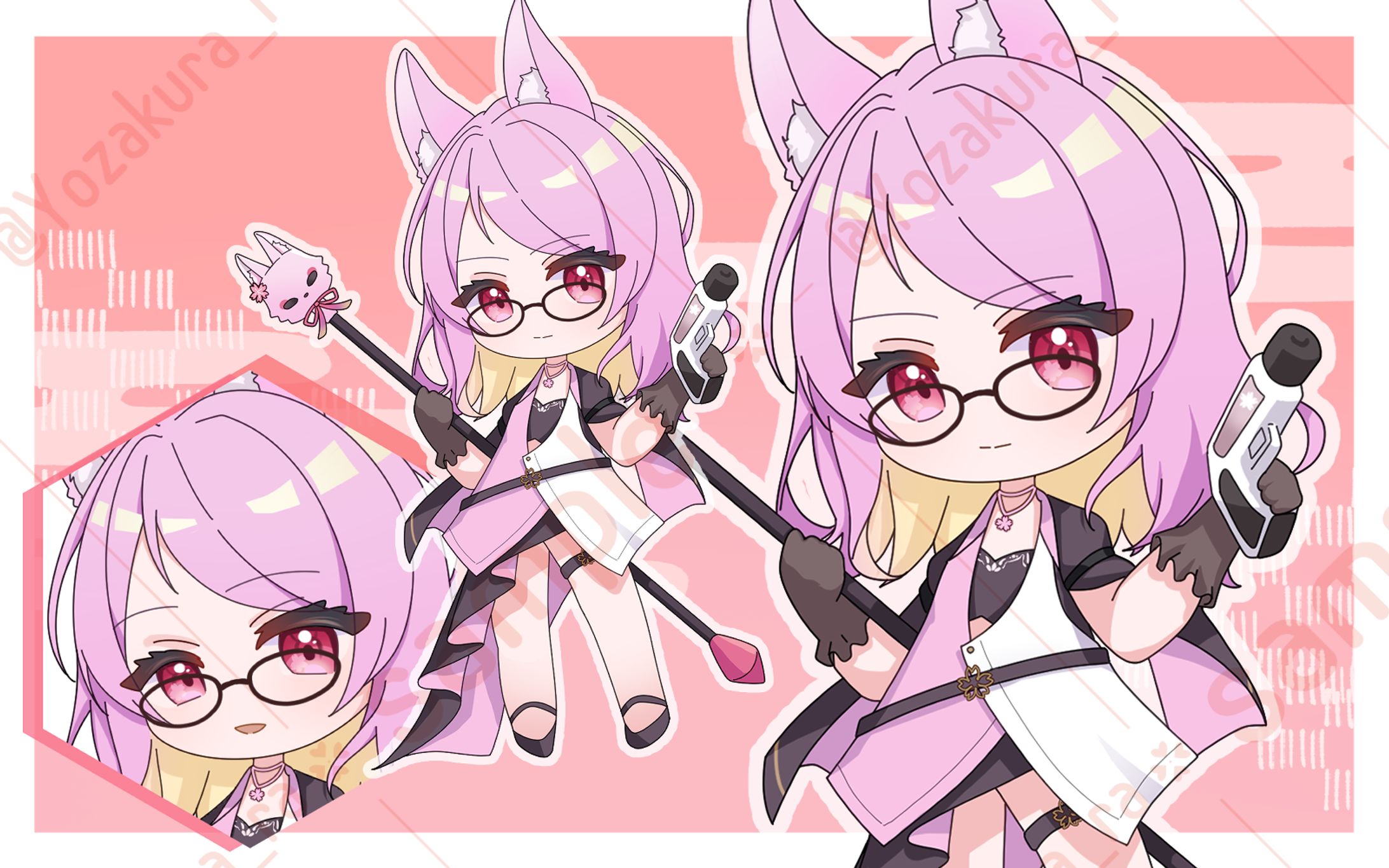 桜乃 えだ 様 デフォルメイラスト-1