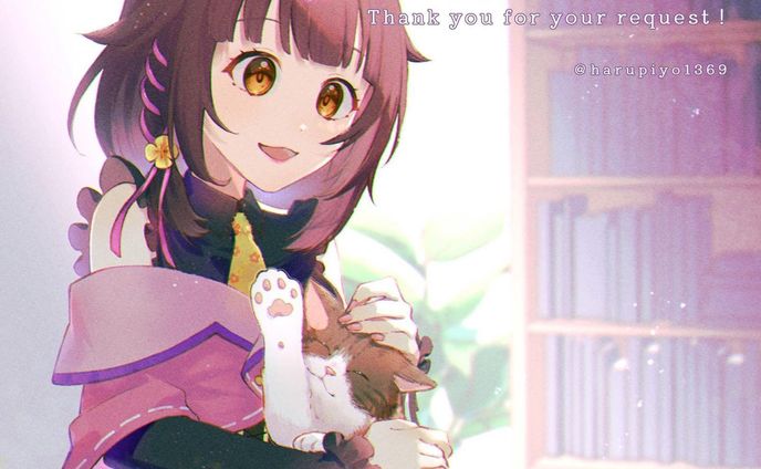 commission works、こもれびちゃん