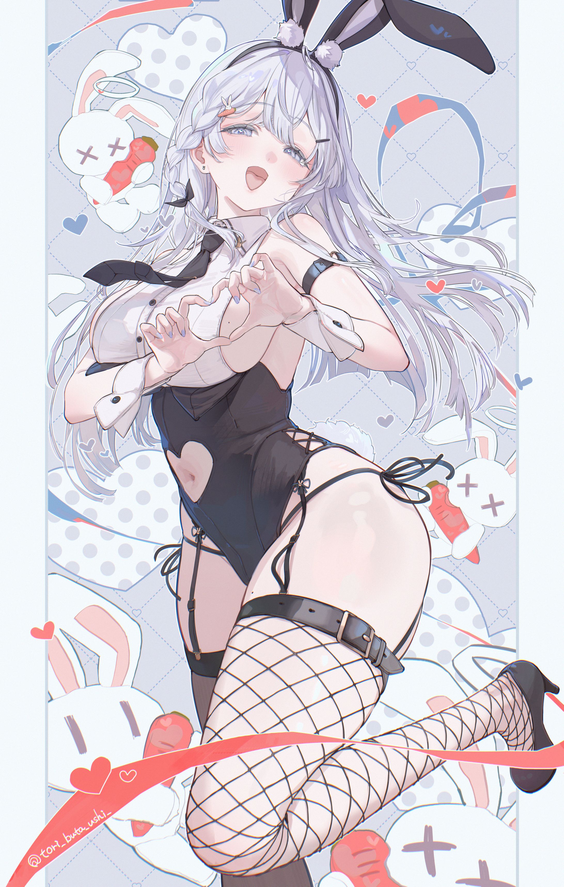 【創作】るのバニー-1