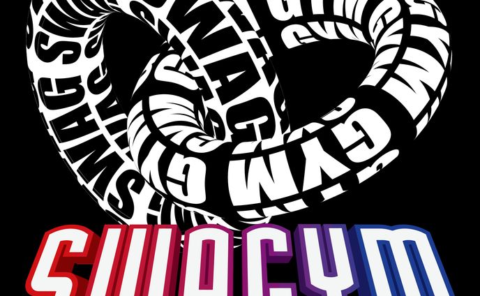 ロゴ　『SWAGYM』