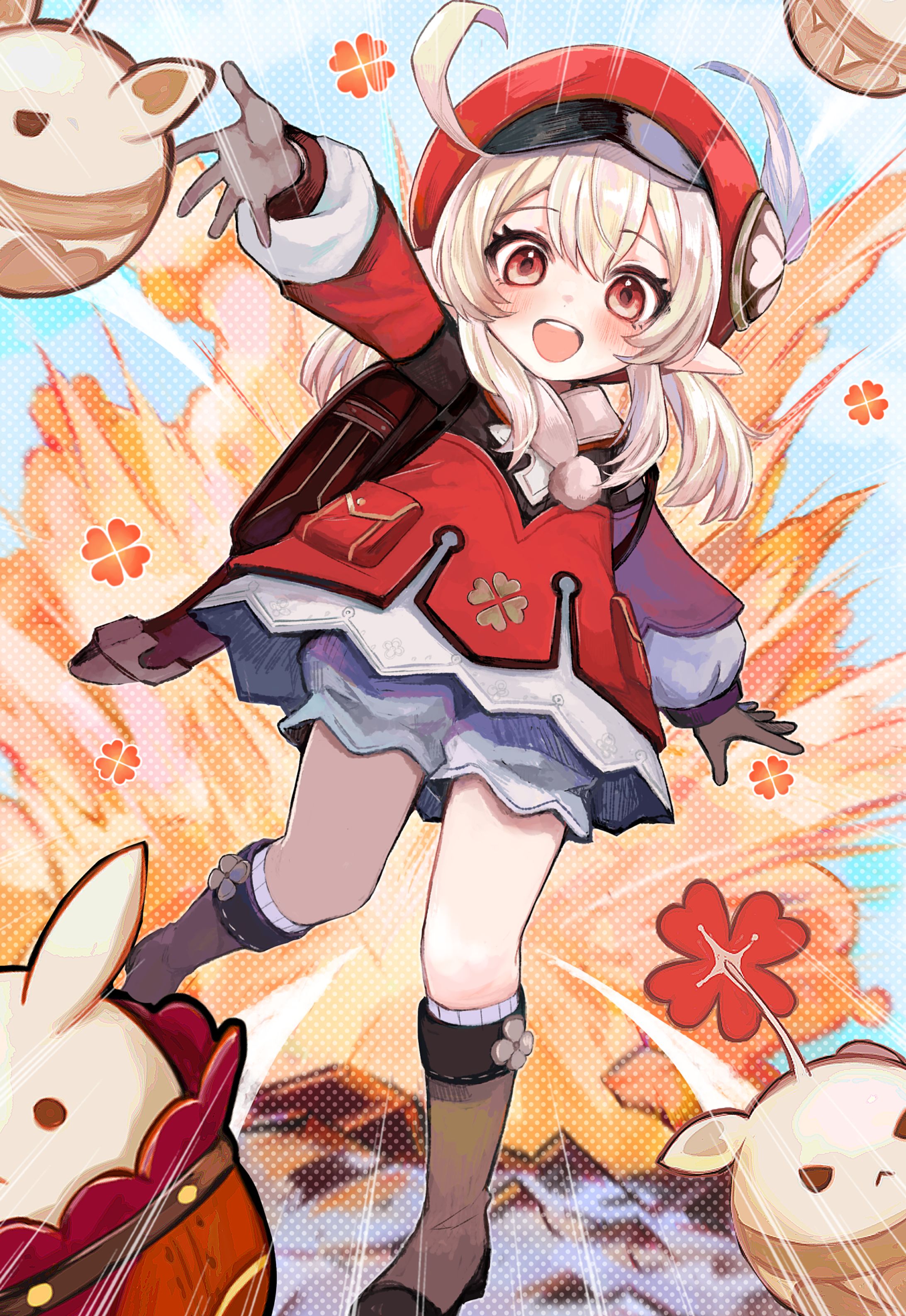 趣味絵(二次創作/原神_クレー)-1