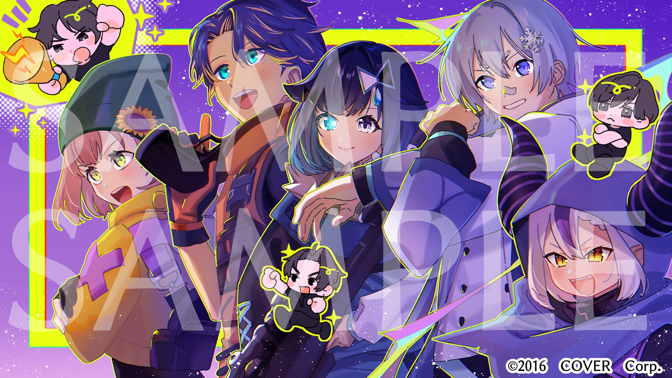 ホロライブ様　V最協 VALORANT サムネイルイラスト-1