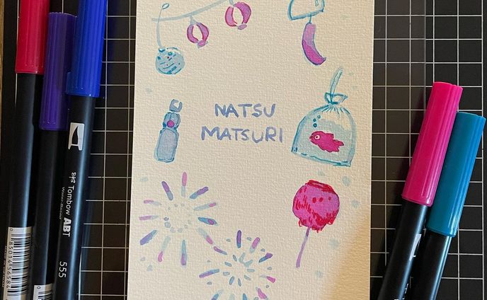 lgbt、水彩画