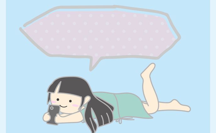 女の子カード風_４