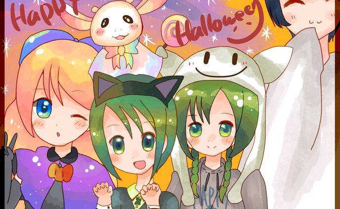 『イラスト』コエノネハロウィン