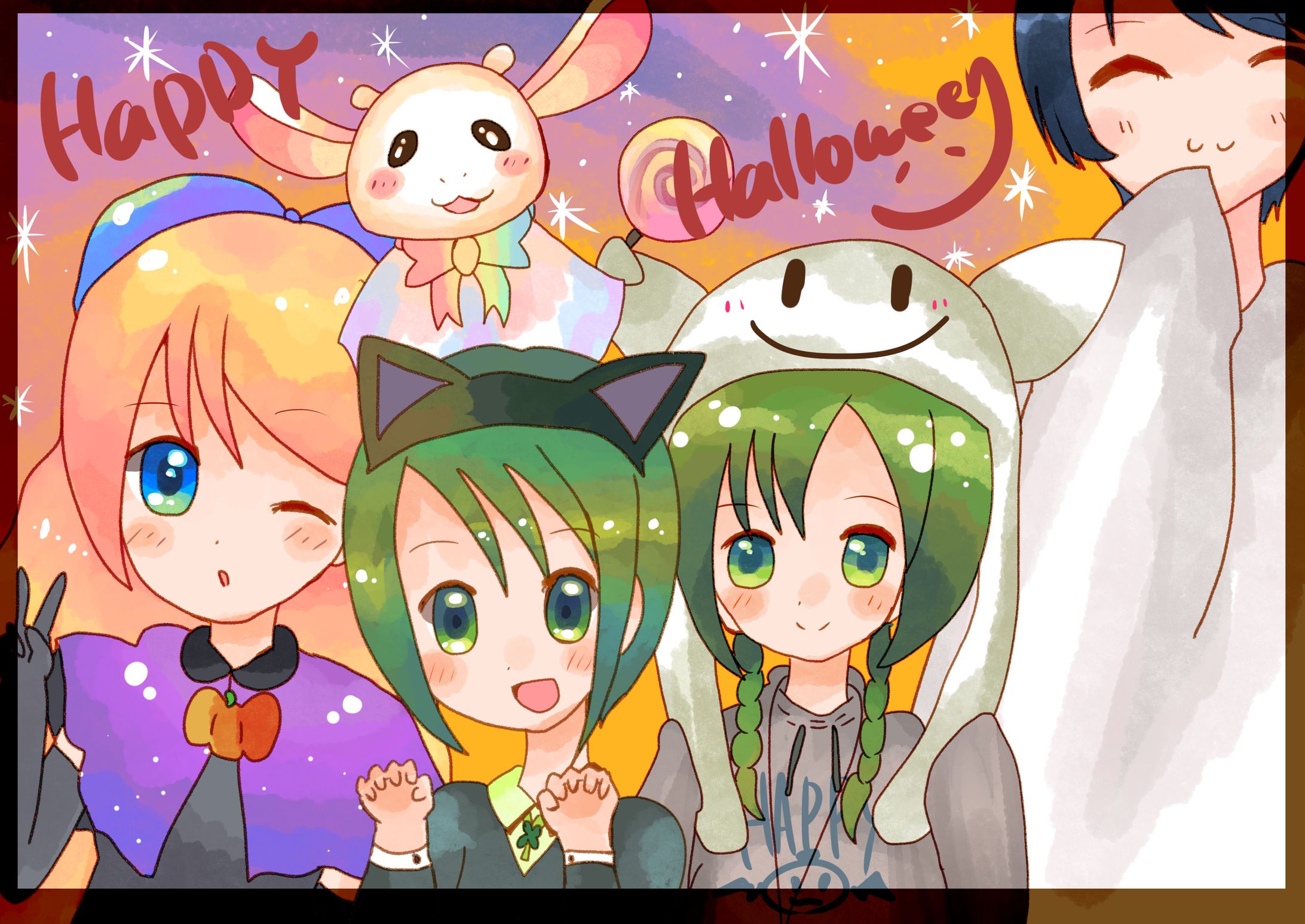 『イラスト』コエノネハロウィン-1