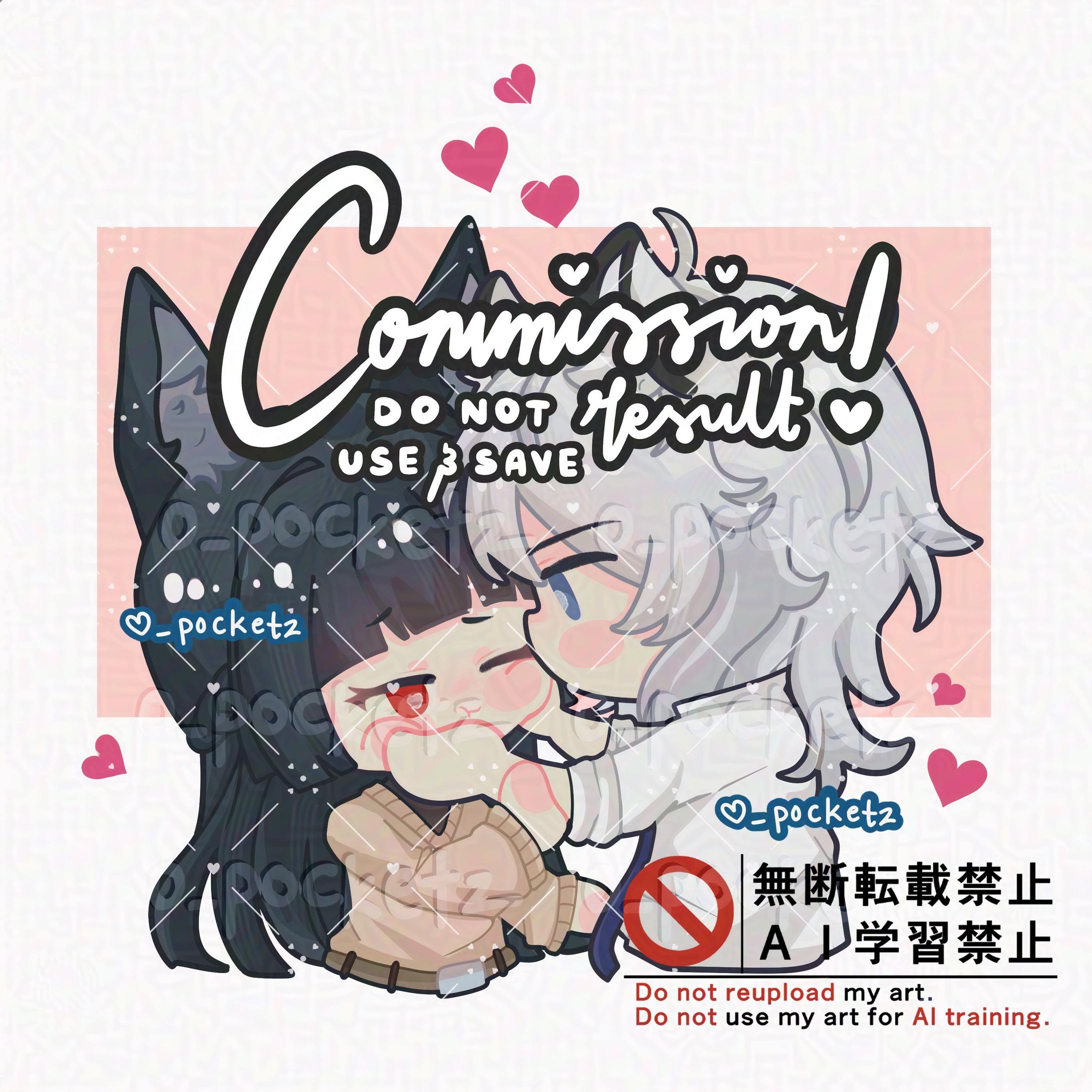 ZZZ Miyabi x Arknights Silverash - Commission-1