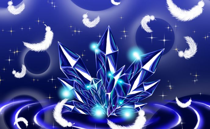 クリスタル水面