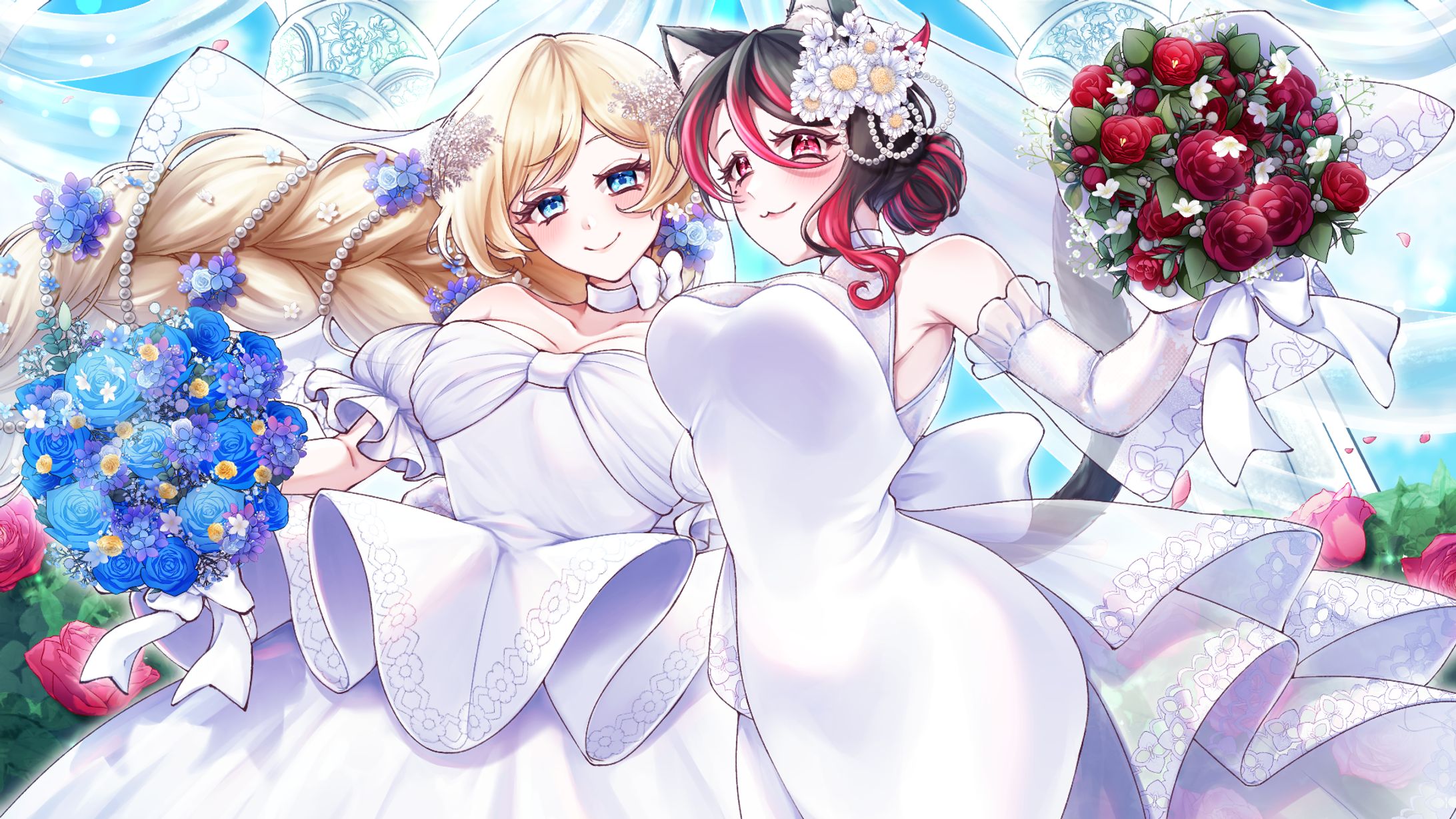 自主制作：ブライダルドリーム 歌ってみた用イラスト-1