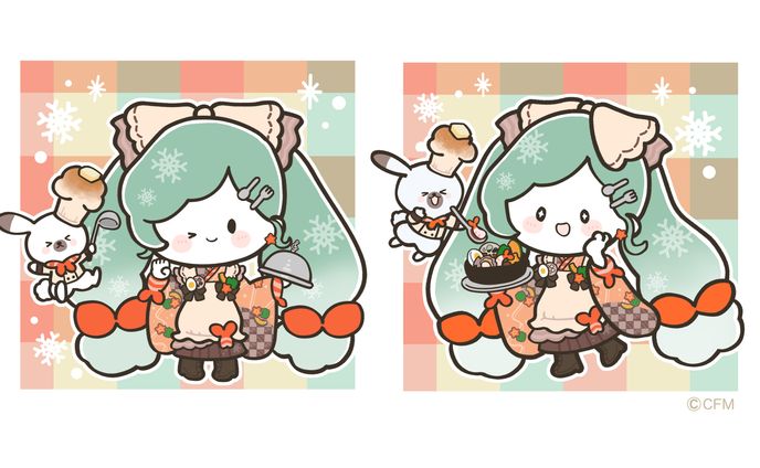 SNOW MIKU 2024 雪ミクスカイタウングッズ用イラスト
