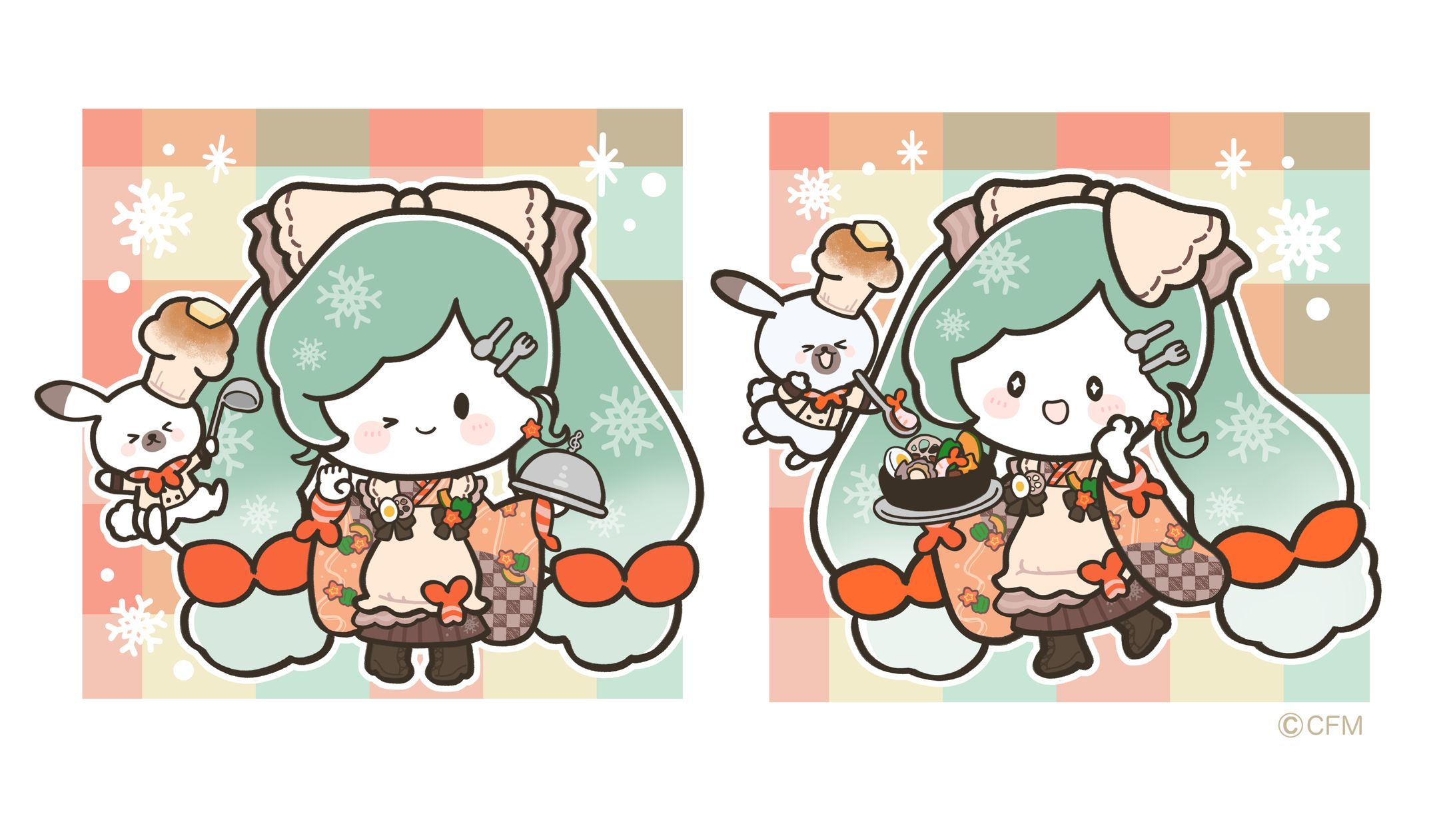 SNOW MIKU 2024 雪ミクスカイタウングッズ用イラスト-1