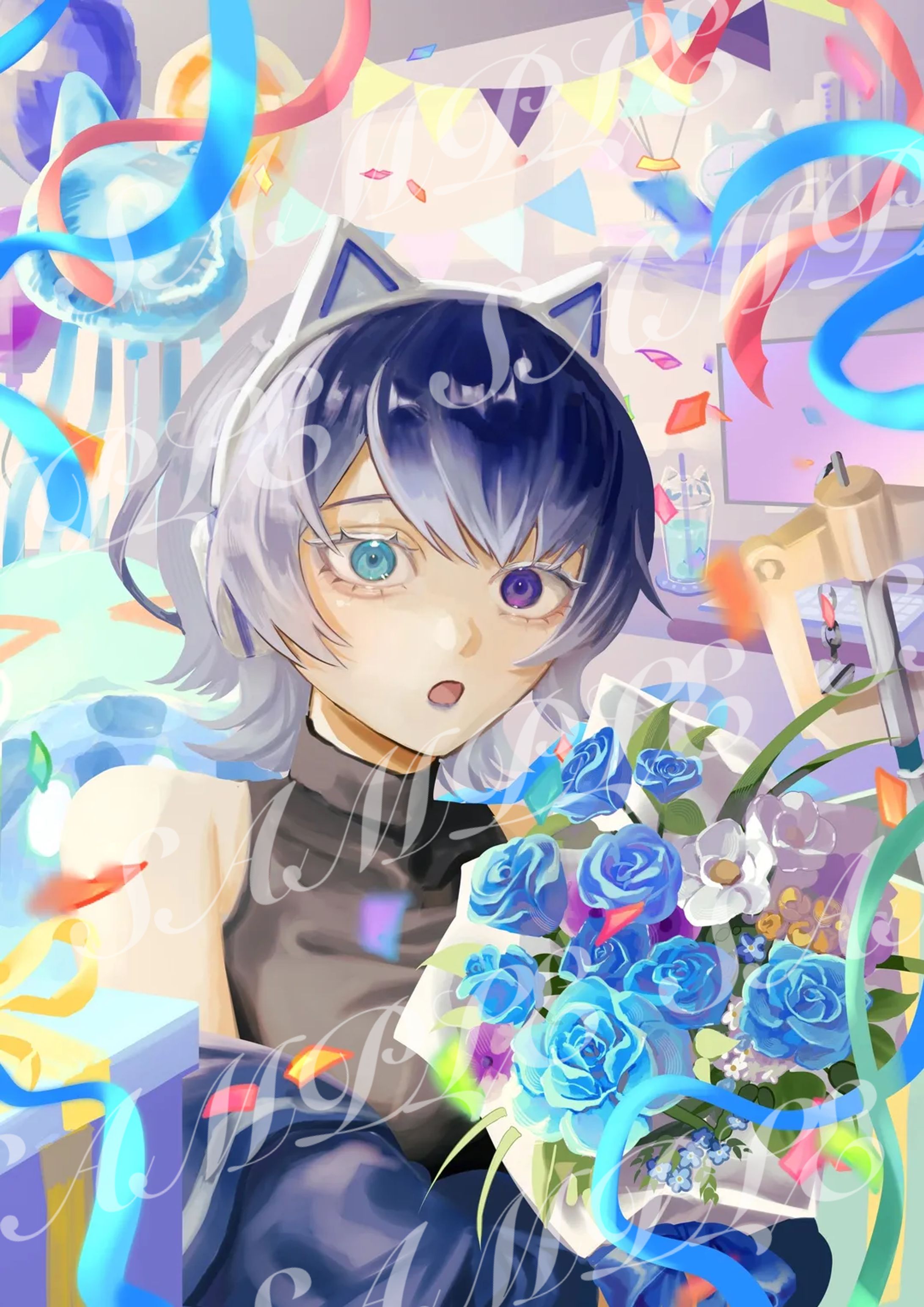 Vライバーさん　お祝いイラスト-1