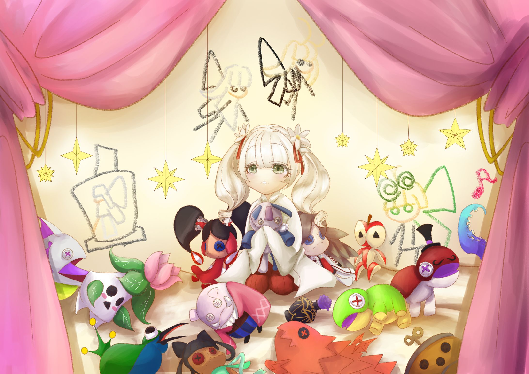 イラスト　二次創作　8-1