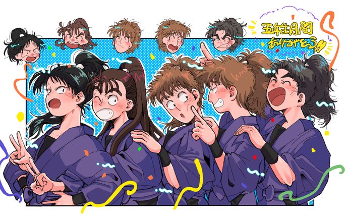 漫画 イラスト、三面図