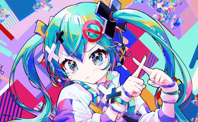 ダメッッッッッ！！！！！MVイラスト