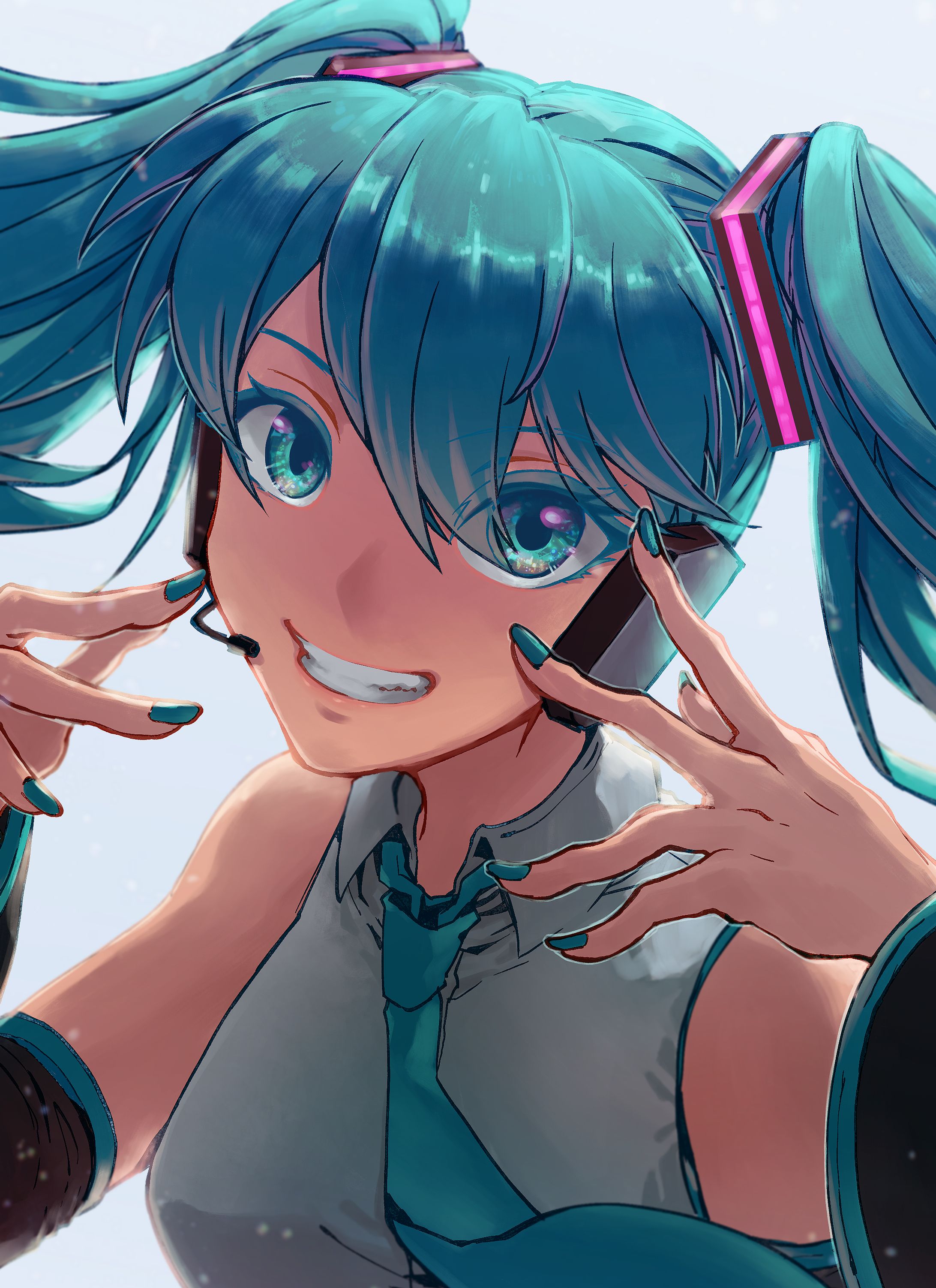 初音ミクのイラスト-1