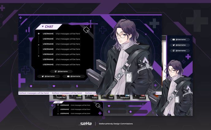 Overlay Yuuji (Chat & Gaming)