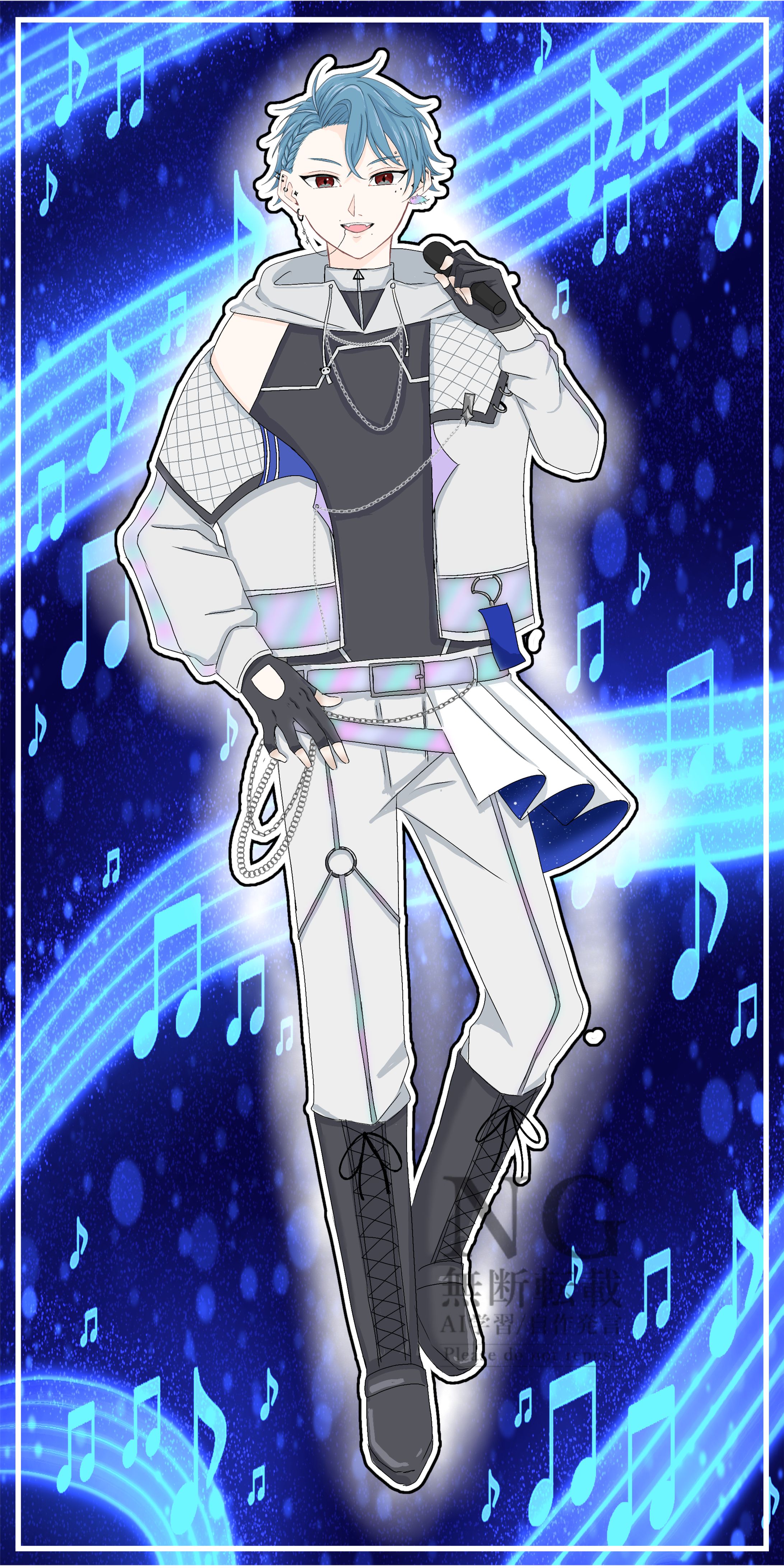 IRIAM 新規立ち絵 アイドル衣装-1