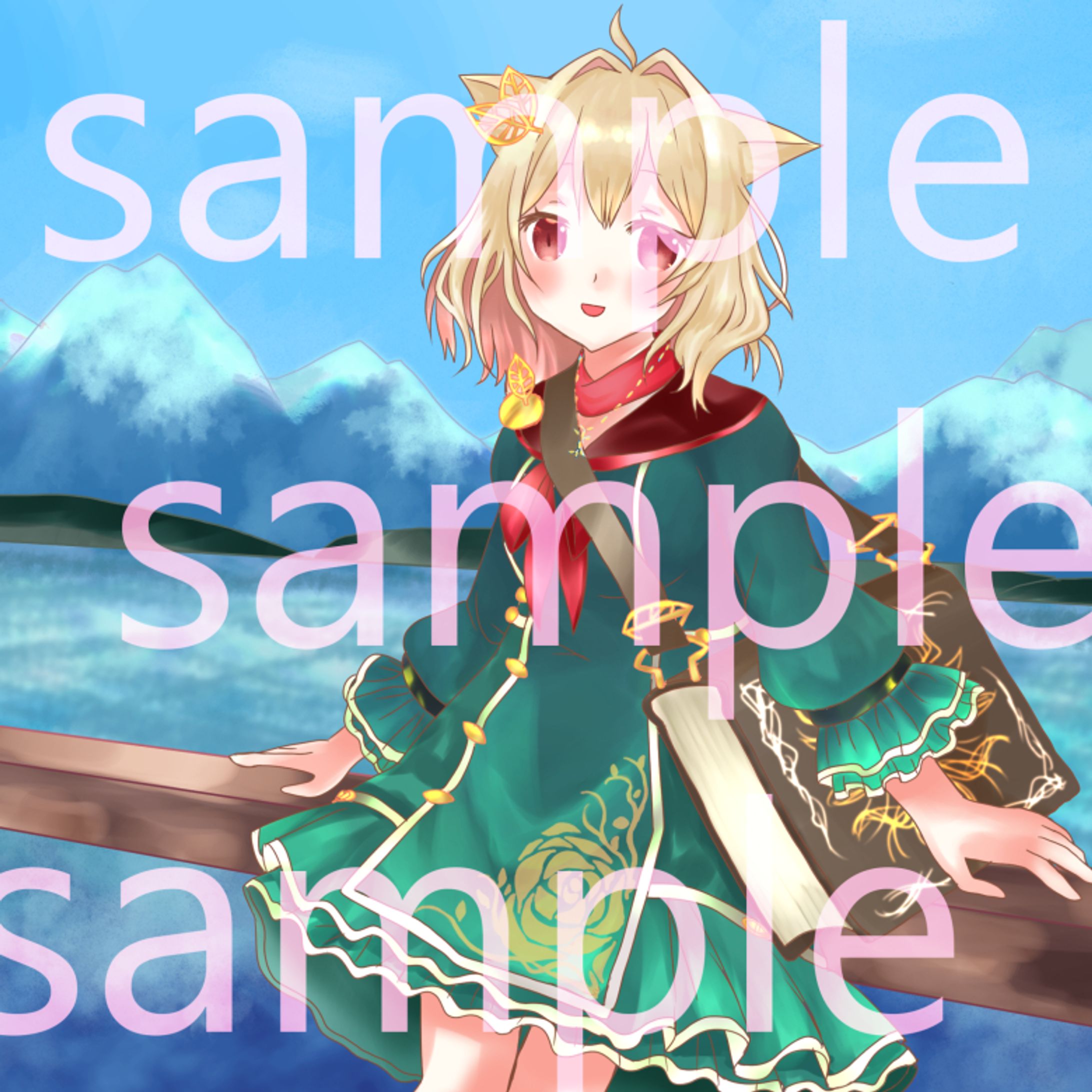 背景つきイラスト sample-1