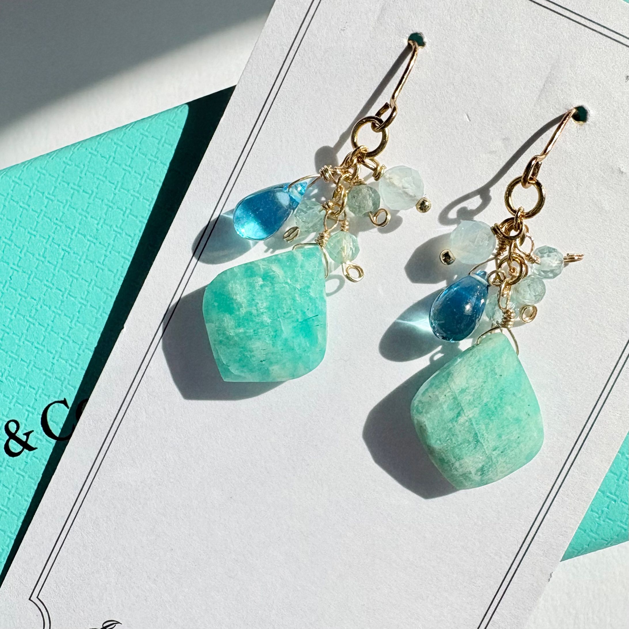 ハンドメイドピアス作品-1