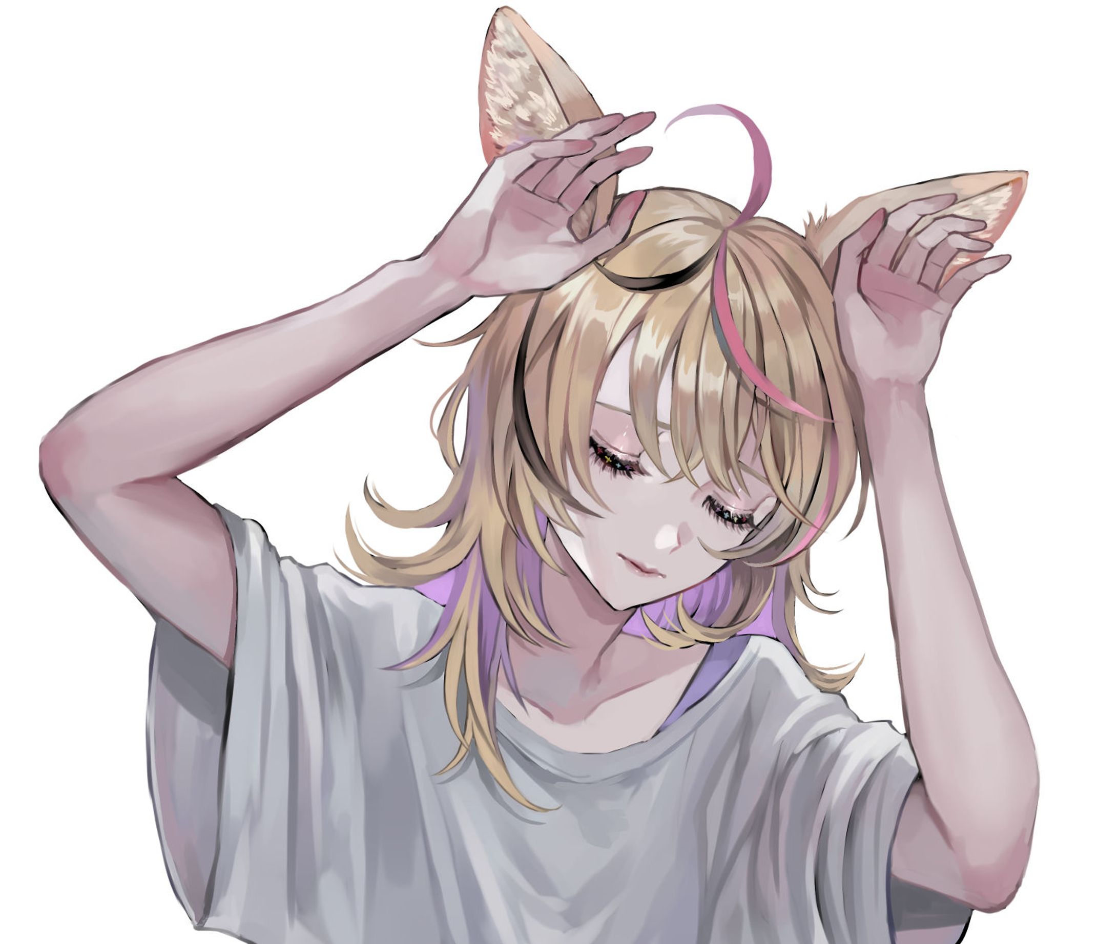 MVイラスト(ホロライブ/尾丸ポルカ様)-1