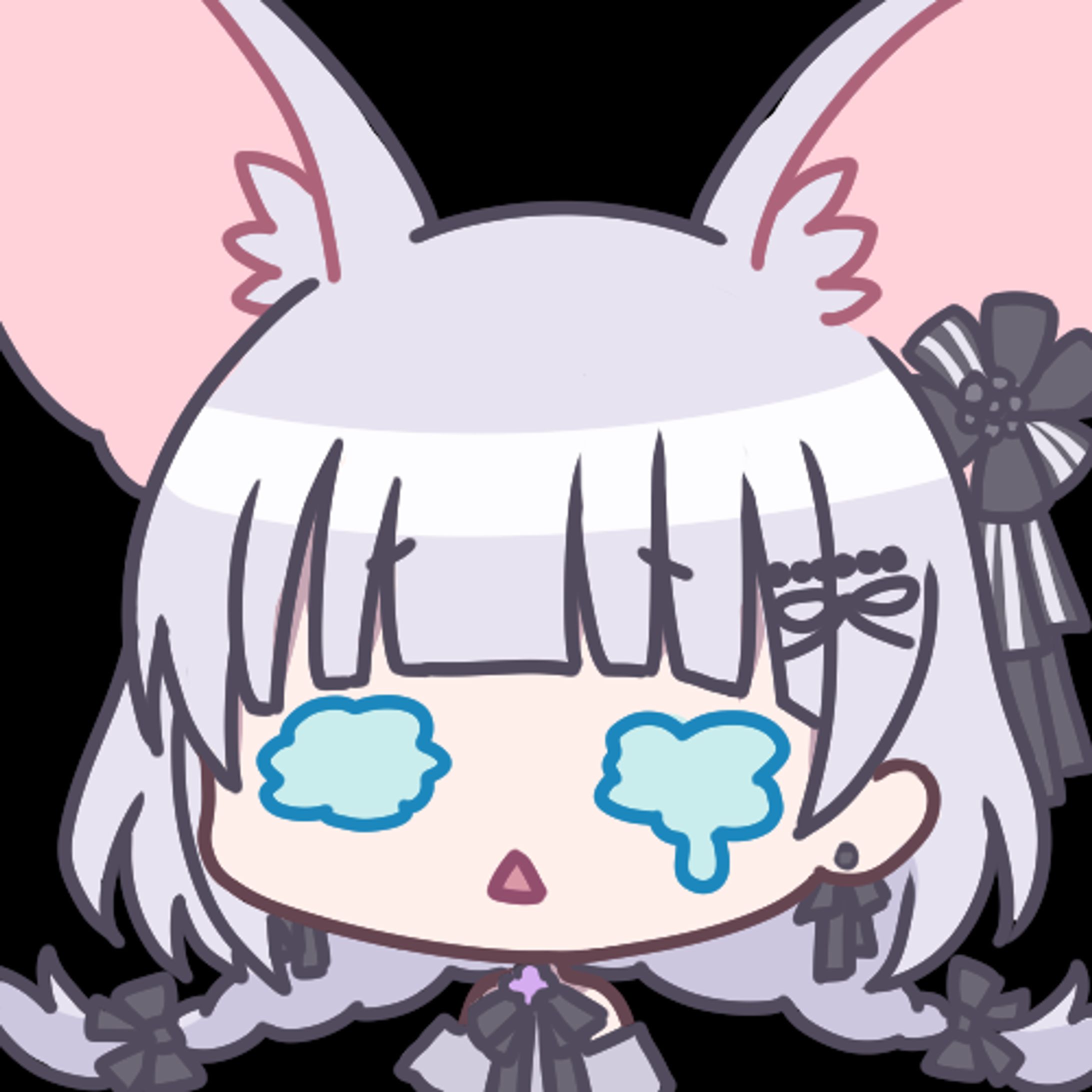 スタンプ用イラスト　涙-1