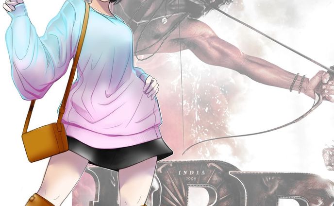 愛娘と一緒に映画を観てきました。
RRRを選んだ娘のセンスに敬意を表しますw
#えかきさんと繋がりたい #drawthisinyourstyle #illustrationartists #illustragram #rrr