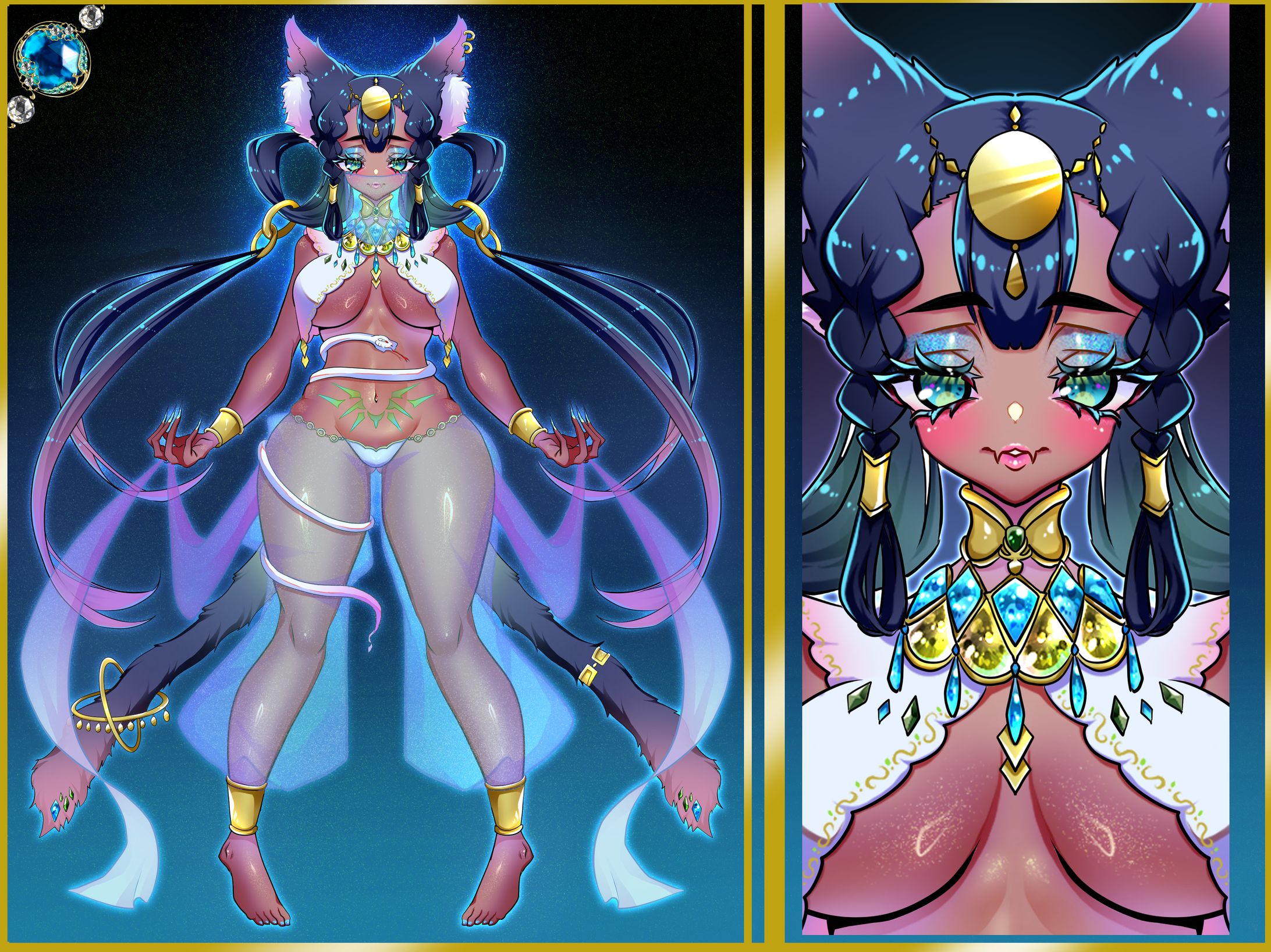 エジプト猫耳娘-1