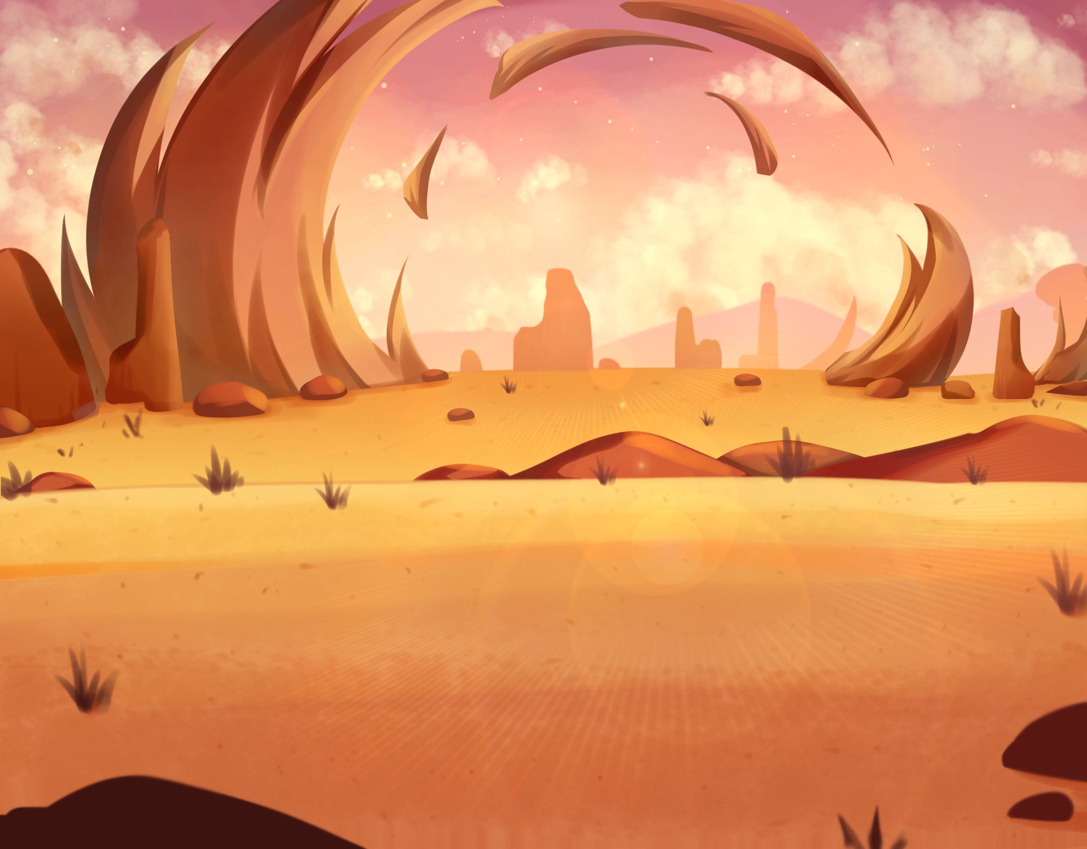 Eclipsed Realms — Bizarre Desert-1