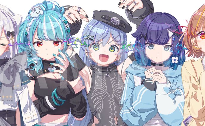 【VSPO! GEAR】ゲーミングマウス用イラスト