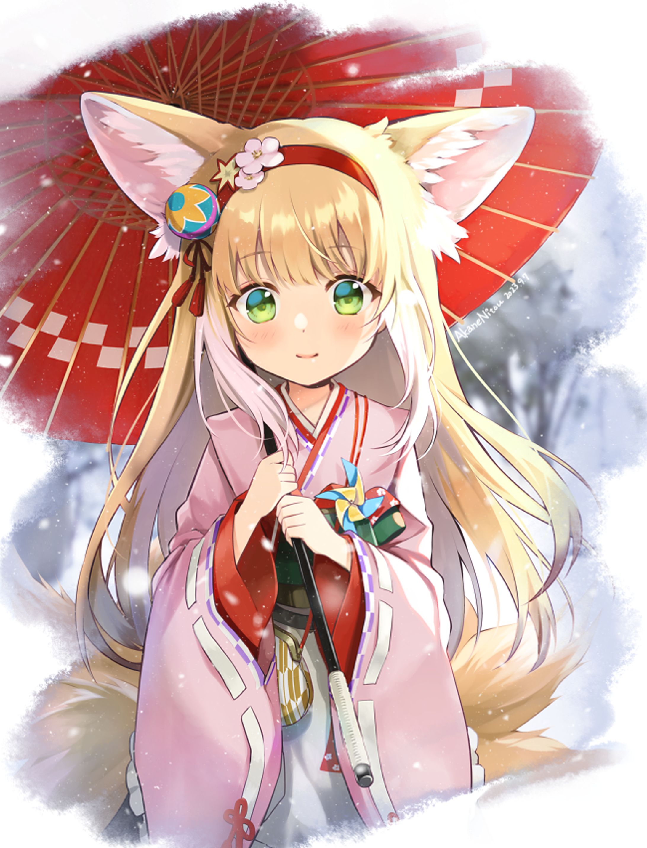 アークナイツ・和服スズラン-1