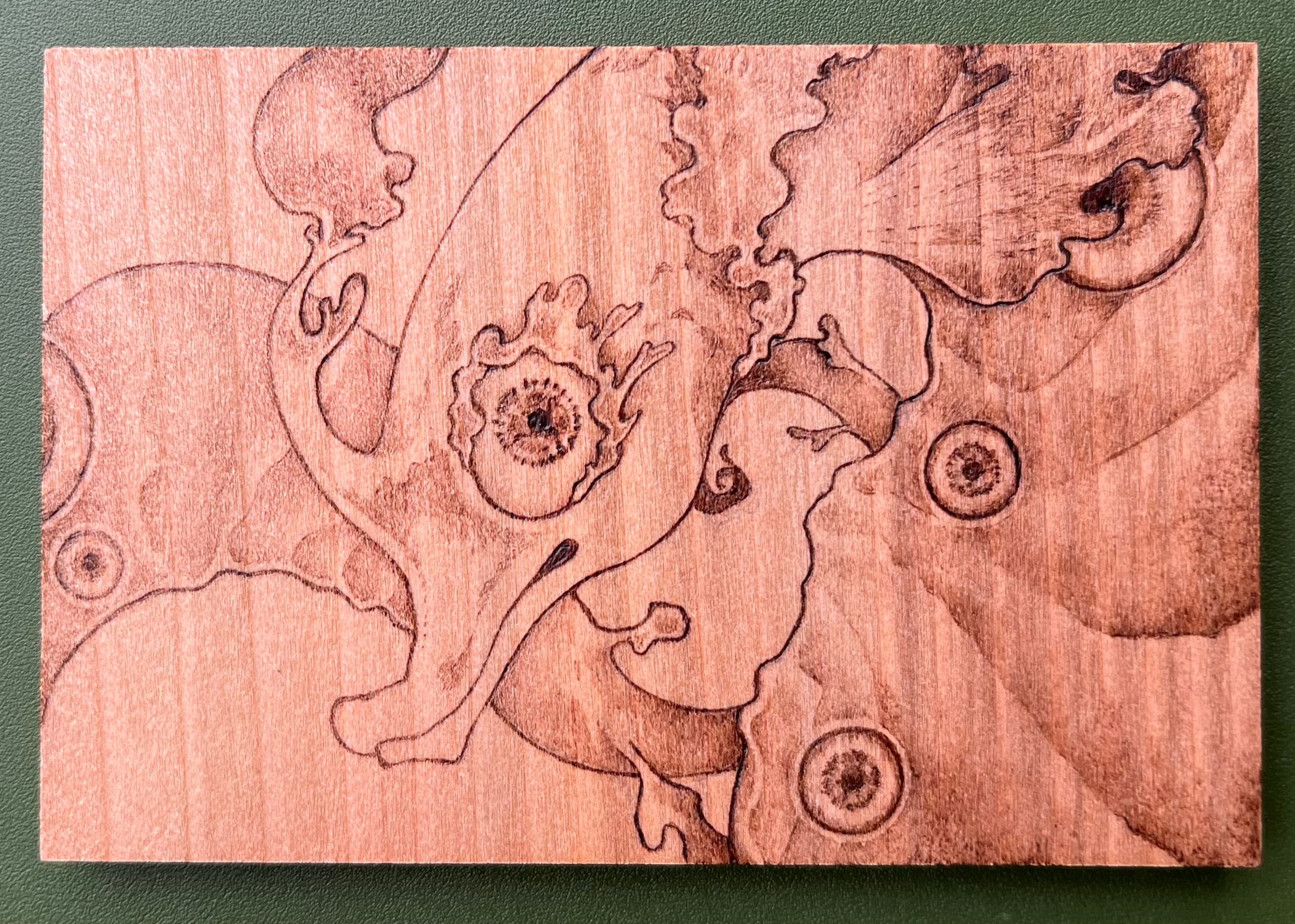 「無題」ウッドバーニング1-1