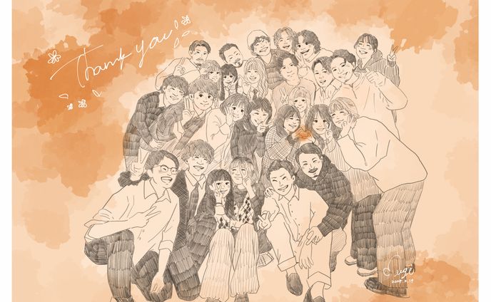 集合イラスト