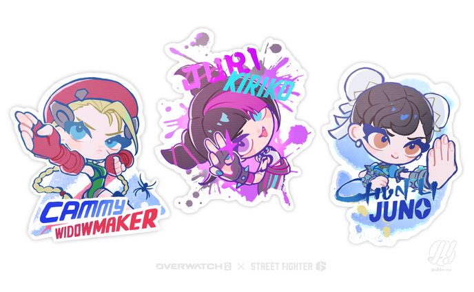 OW2×SF6 / ファンアート