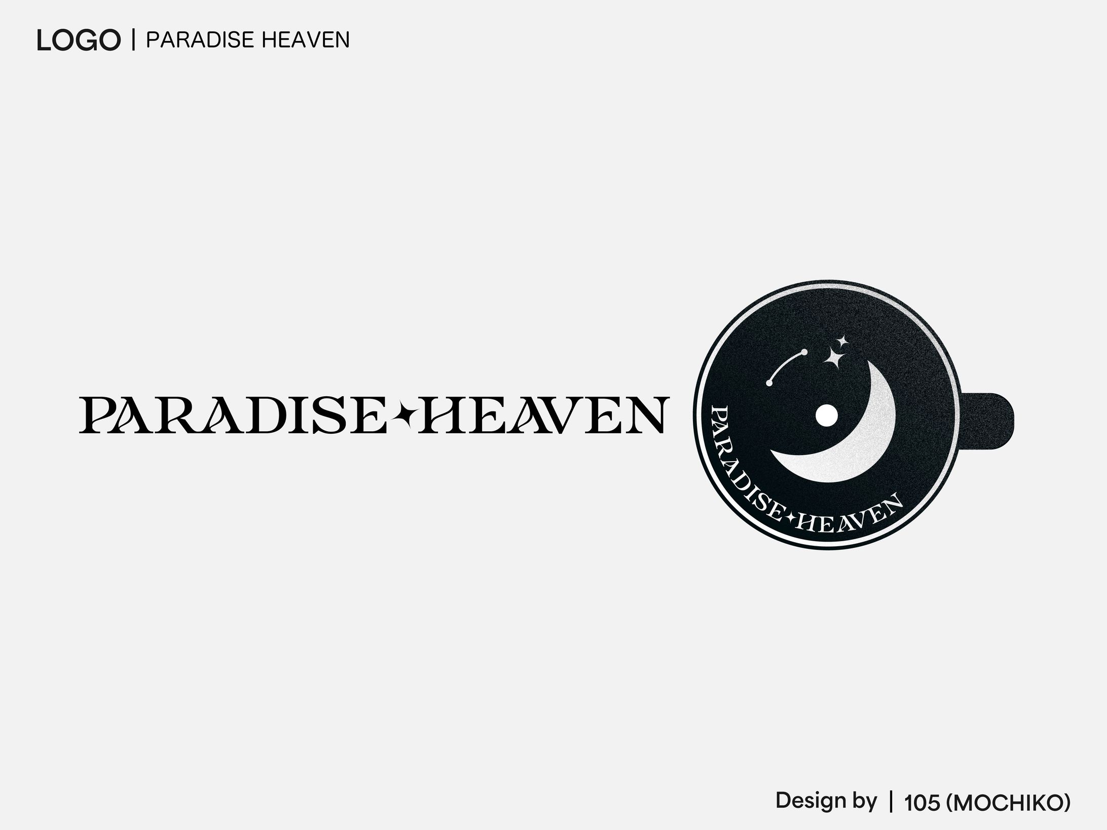 VRChat内イベント PARADISE HEAVEN ロゴ-1