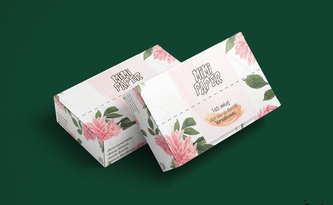 Box Mockups For MIMI PAPER
