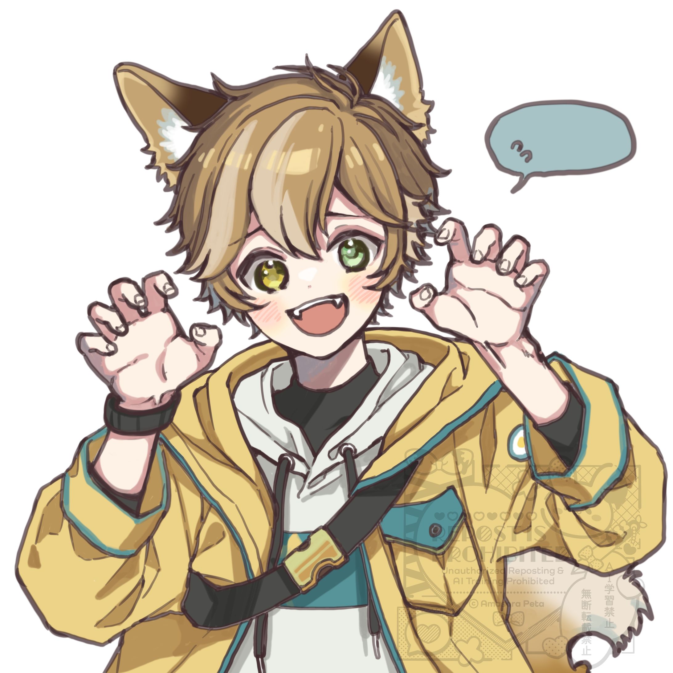 性格解釈ラフ｜穏日莉きみたま様-1