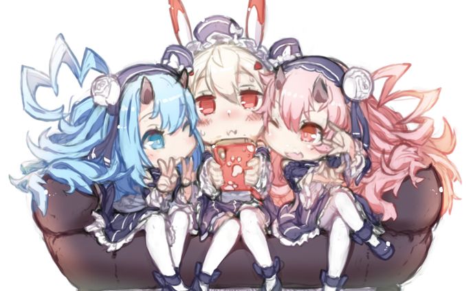 アズールレーン　綾波＆雷＆電
