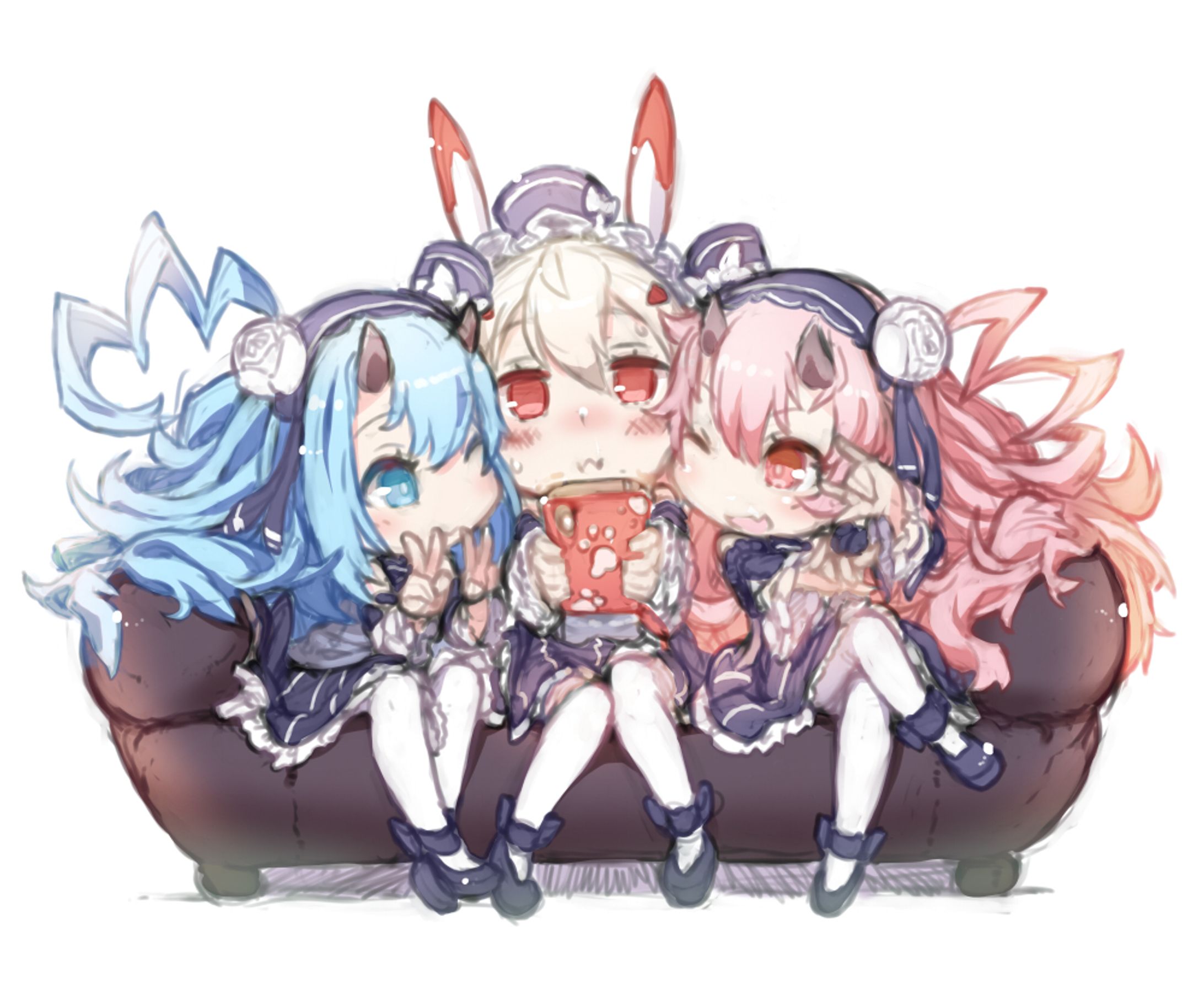 アズールレーン　綾波＆雷＆電-1