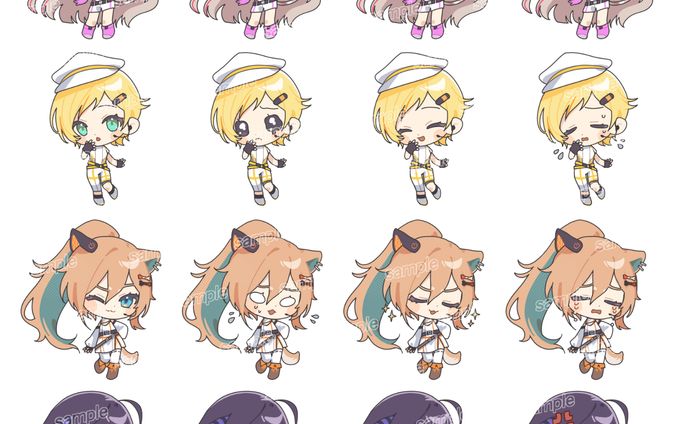 ショート動画用SDイラスト