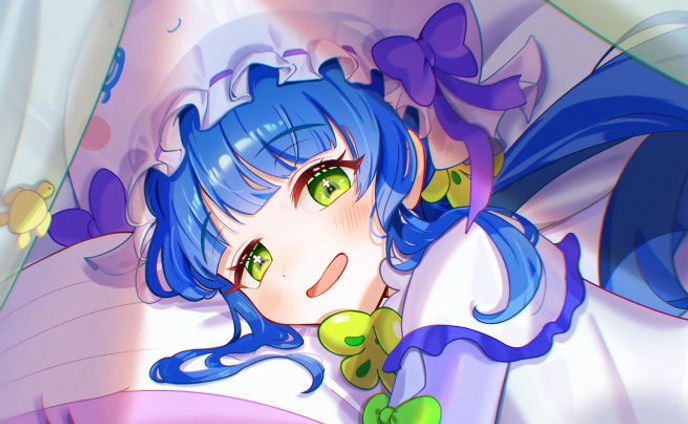 OC　くらげちゃん　サムネ風イラスト