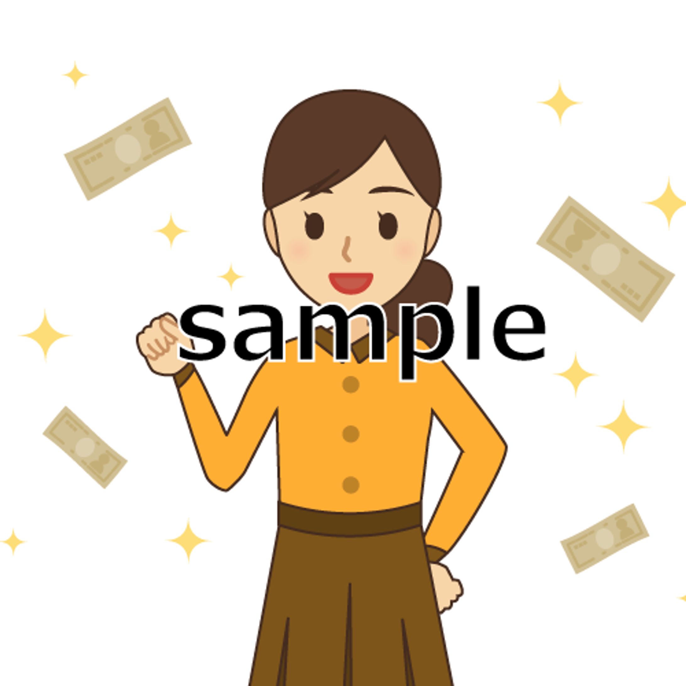 シンプルでpop＆かわいいイラスト-1