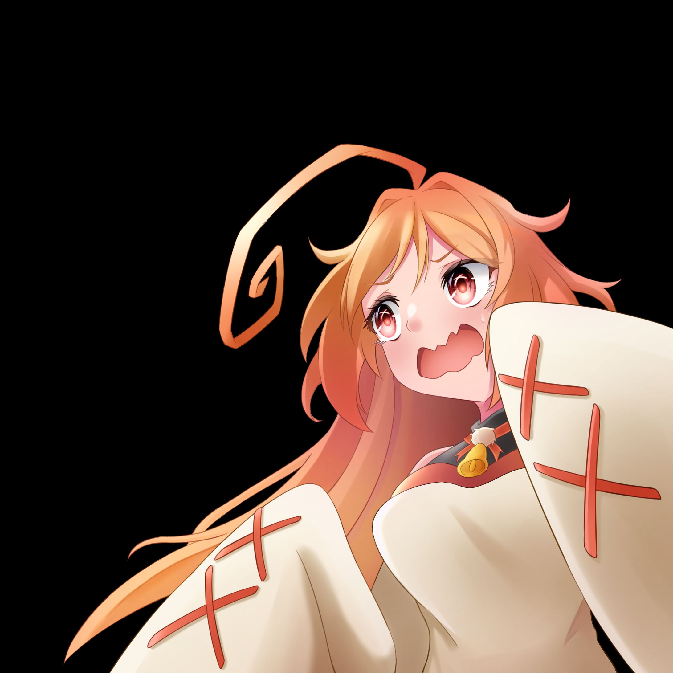 VTuber暁月けだまさん動画サムネイル用イラスト-1