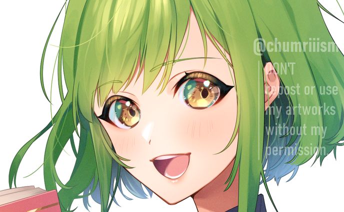 「はっぱ子」様／動画サムネイル用イラスト