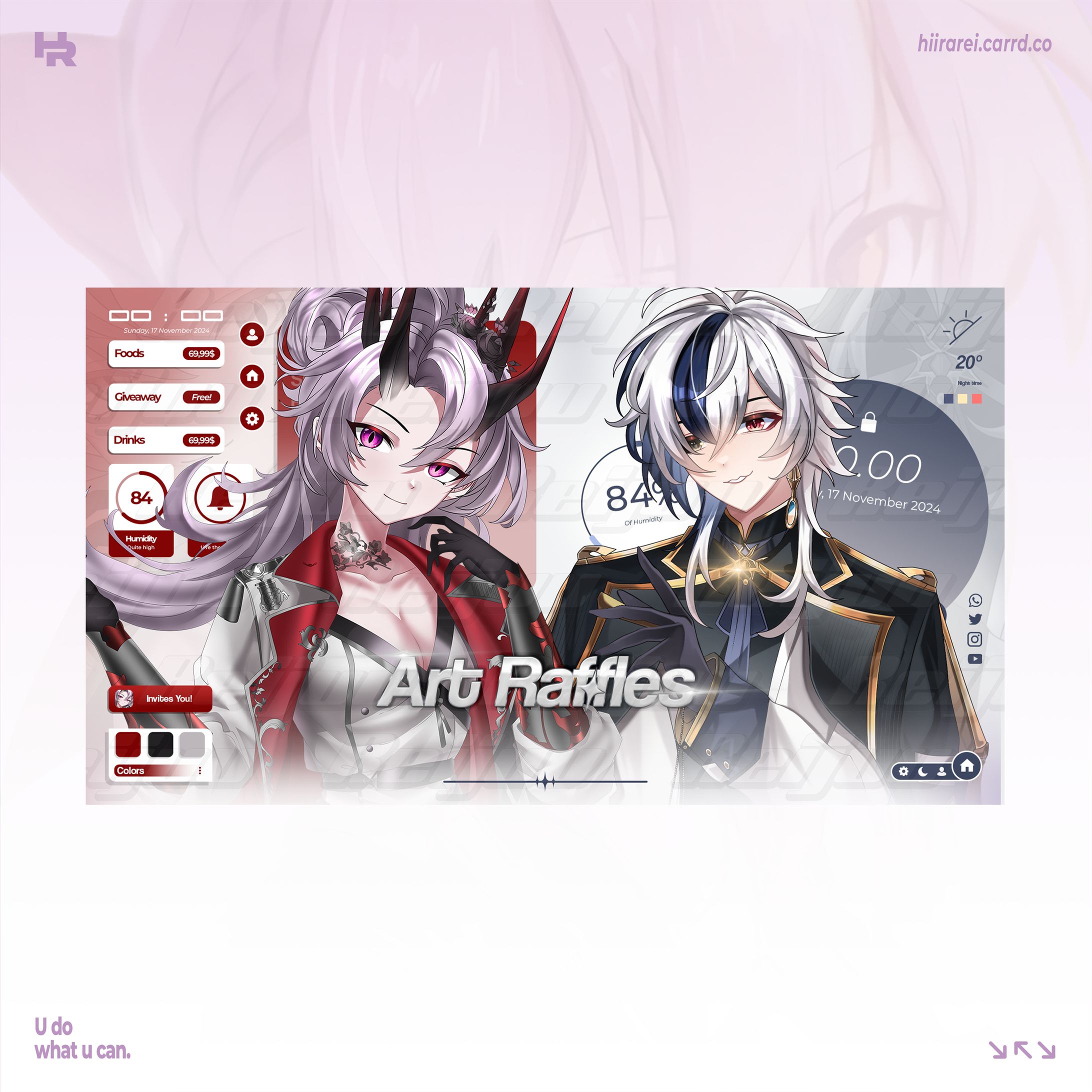 [Thumbnail Design] - Art Raffles Giveaway-1