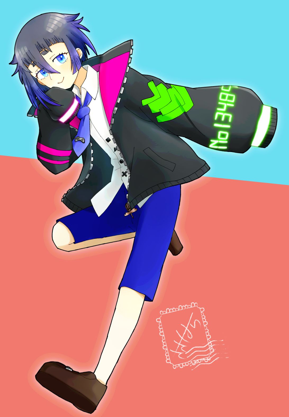 狛白ましろ/イラスト