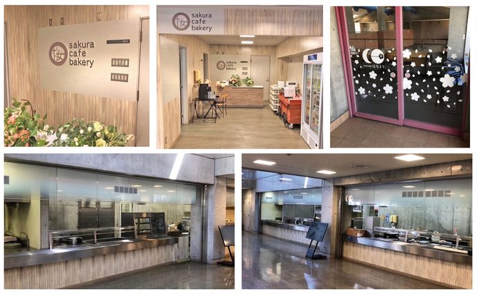 ロゴ、p店装飾
