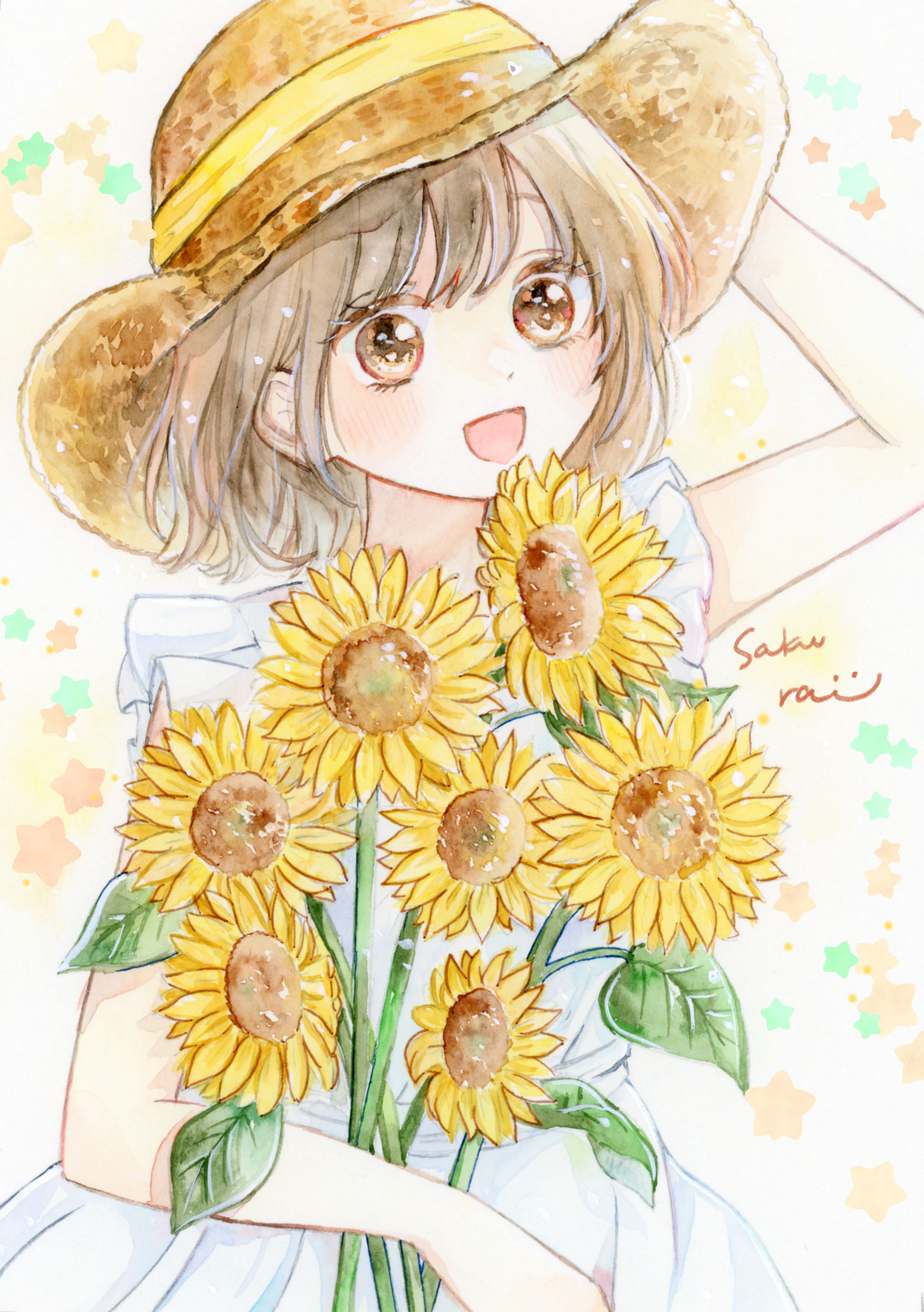 真夏の笑顔-1